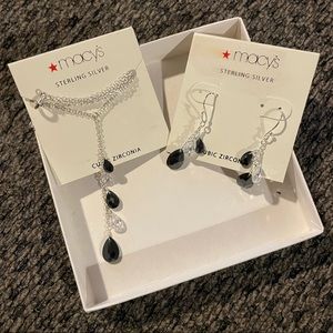 Beautiful CZ necklace & earrings